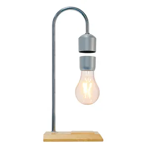 2023 Fashion Magnetic Floating Table Bulb Light Schwimmende Lampe Schwebendes Licht für Geschenk und Dekoration mit kabellosem Ladegerät