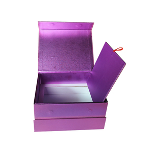Custom Magnet Closure Rigid Cardboard Packing Boxes Paper Packaging Magnetic Gift <b>Box</b> - Product Image 2