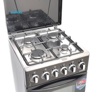 Cocina <span class=keywords><strong>de</strong></span> <span class=keywords><strong>gas</strong></span> combinada Xunda 4 quemadores con horno, multifuncional, todo en uno, independiente, con certificación CE - Product Image 5