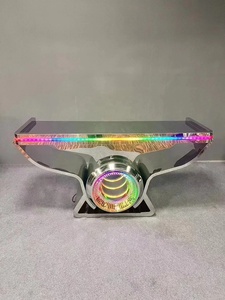 Escultura Decorativa de Fibra de Vidrio con Luces LED Multicolor para Cabina de <span class=keywords><strong>DJ</strong></span>, Personalizable, para Exteriores, Decoración para Centros Comerciales - Product Image 2