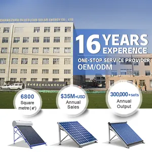 Blueclean热产品太阳能热水面板价格/平板太阳能集热器/平板太阳能热水器