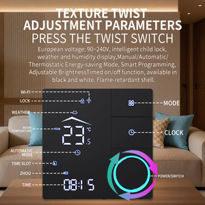 <span class=keywords><strong>Termostato</strong></span> Intelligente con Manopola Rotante, Controllo Remoto WiFi tramite App, Programmabile Settimanalmente, Compatibile con Alexa e Google Assistant - Product Image 3