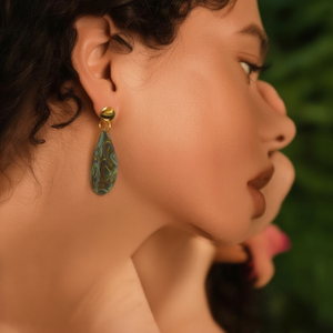 Boucles d'oreilles pendantes tendance E350-E200-0179LS - Product Image 3