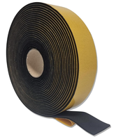 Selbstklebender Neopren-Gummi-Schwammstreifen für Abdichtung, Wetterschutz, Dämpfung, Anti-Vibration, Anti-Rutsch-Dichtungen, DIY