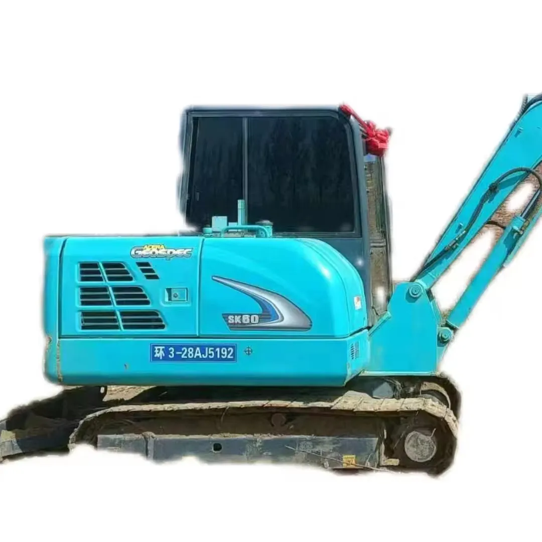 Alto rapporto di prestazioni di costo piccolo spostamento originale piccolo usato KOBELCO SK60-8 idraulico cingolato escavatore per la vendita
