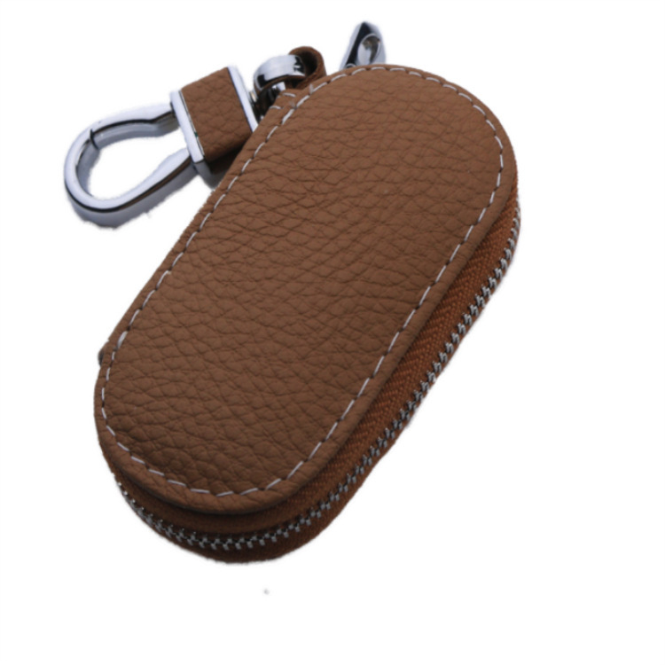 Universal Car Key Case - Leather TPU Key Fob Protector for VW, BMW, Porsche, KIA, Mazda, Hyundai