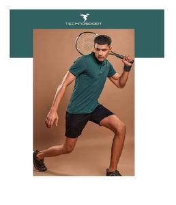 เสื้อยืดผู้ชายแบบทางการ ผ้าฝ้ายทอเนื้อทนทาน แข็งแรง ไม่ยับง่าย แขนครึ่งตัว ดีไซน์ทันสมัย สีพื้น เหมาะสำหรับใส่ในชีวิตประจำวัน - Product Image 5