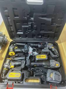 Cordless Power Drills Hand Held Portable <b>Screwdriver</b> Drill Machine Tools Kit Tool <b>Sets</b> Drill Tool Kit - Product Image 1
