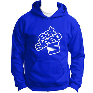 Pull à capuche surdimensionné personnalisable pour hommes hiver coton lourd tissé brodé acide tie-dye imprimé en 3D - Product Image 5