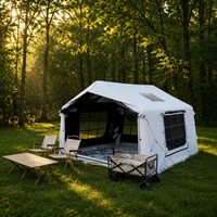 Tente de luxe Oxford imperméable quatre saisons, double couche, gonflable, une chambre, ouverture automatique rapide, durable, installation facile