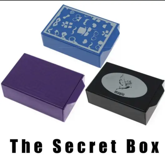 2023 Cool Magic Black Box dressed Box Magic Trick per giocattolo per bambini