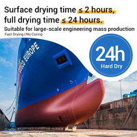 Primaire métallique époxy gris industriel certifié HG/T4566-2013, excellente résistance à la pulvérisation de sel, revêtement liquide antirouille OEM