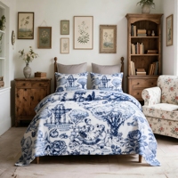 Ensemble de literie double en coton sur mesure, neuf, vente en gros, 300TC, luxe, haute qualité