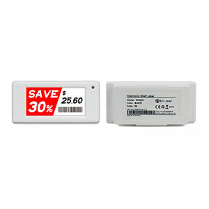 Système d'étiquetage intelligent EAS, étiquette de prix numérique E-ink pour supermarchés, étiquette de rayon électronique (<span class=keywords><strong>ESL</strong></span>) de 2,13 pouces, ABS, marque Zhsunyco - Product Image 3