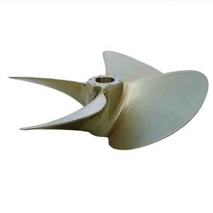 เรือประมงเรือยอชท์ใบพัดยักษ์ 4 ใบมีดใบพัดสีบรอนซ์ความเร็วสูงใบพัดทางทะเล - Product Image 3