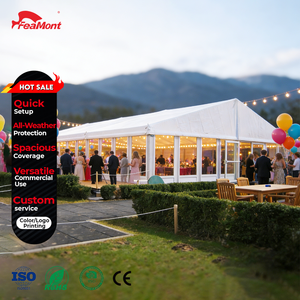 Tente de réception FEAMONT <span class=keywords><strong>grande</strong></span> <span class=keywords><strong>taille</strong></span> 20x30 pieds à portée libre pour festivals, expositions et grandes cérémonies de mariage - Product Image 1