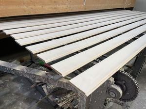 Solid Wood Pine Shiplap <b>Gap</b> Modern Design White Primed Anti-Insects & Moisture Proof Mouldings for Hotel Application - Product Image 4