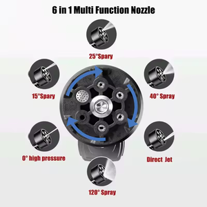6 в 1 насадка Беспроводная электрическая аккумуляторная батарея, автомобильный пистолет для мойки 48 В - Product Image 5