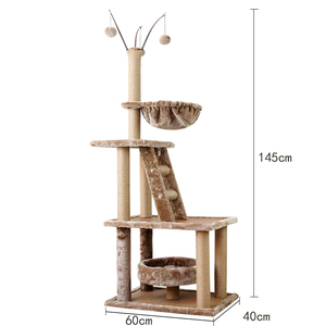 Rascador de alta calidad para gato, torre de escalada, mueble para casa, árbol, nuevo diseño, gran oferta - Product Image 2