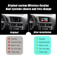 Interface sans fil CarPlay Android Auto CZT-AUTO pour Audi A4 Q5 3G avec Mirror Link AirPlay Radio CarPlay Écran tactile