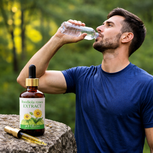 Extrait de plante de <span class=keywords><strong>Rhodiola</strong></span> <span class=keywords><strong>Rosea</strong></span> en poudre, 3% de Rosavines, 1% de <span class=keywords><strong>Salidroside</strong></span>, provenant d'entrepôts aux États-Unis et en Europe - Product Image 4