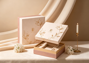 Boîte en forme de livre écologique et recyclable avec fermeture magnétique, impression quadricolore et revêtement UV - Emballage cadeau et artisanal portable - Product Image 3