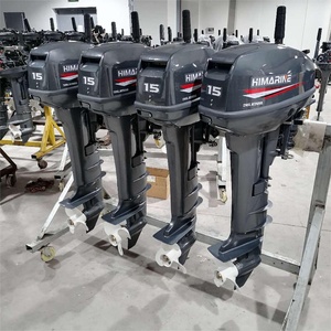 HIMARINE Außenbordmotor Drossel ventil Marine Außenborder 63V Fabrik preis 2-Takt Langwelle 15 PS Boots motor - Product Image 2