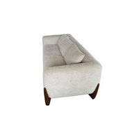 Canapé sectionnel contemporain en tissu, canapé de compression pour bureau à domicile, canapé sectionnel moderne de forme carrée, mobilier de salon