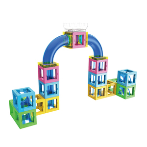 Rompecabezas DIY para adultos, embudo brillante, juego de bloques de canicas, Material plástico ABS PC para carreras de construcción, juguete de construcción educativo - Product Image 4