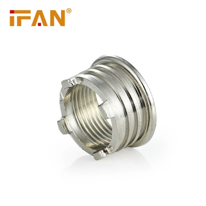 IFAN ücretsiz örnek çin toptan pirinç dolgu somunu plastik Ppr uydurma pirinç dişli ekle - Product Image 3