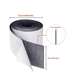 Manufacturer supply polyester backing adhesive furniture felt tapes