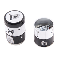 Boîtes en fer blanc scellées personnalisées, impression offset, matériaux recyclés, sans danger pour les aliments, pour café, thé matcha en poudre, boîte cadeau empilable