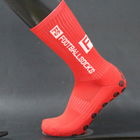 Calcetines De Deporte Rose Football Chaussettes Rondes Silicone Non Grip Anti Slip Compression Sports Hommes Femmes Personnalisé Football Chaussettes