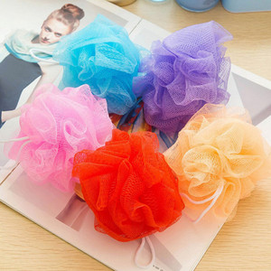 Bath Flower Mesh Bath <b>Sponge</b> Colorful Shower Loofah For Daily <b>Bathing</b> - Product Image 4