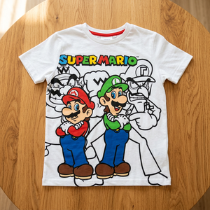 2018 vente chaude SuperMarino imprimé T-Shirt pour garçons coton matériel pas cher Bangladesh vêtements pour enfants pour la saison de printemps - Product Image 2