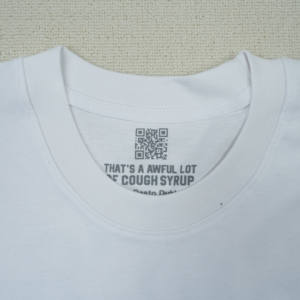 Camiseta de Hombre de Alta Calidad 100% Algodón con Estampado 'THAT'S A AWFUL LOT OF COUGH SYRUP 1:1', Manga Corta, Estilo Casual - Product Image 4