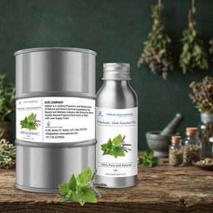 Huile essentielle de patchouli foncé Aethon International - Parfum naturel premium terreux et boisé pour usage en spa et cosmétique - Product Image 2