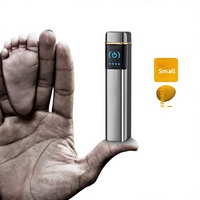 Briquet électronique à activation par empreinte digitale D029, rechargeable, coupe-vent, alimenté par USB, mode impulsion, Zhejiang