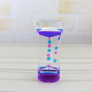 Reloj de Arena Moderno Bicolor con Efecto de Goteo de Aceite, Temporizador para Alivio del Estrés, Artesanía Creativa, Regalo y Adorno al por Mayor - Product Image 3