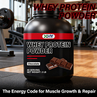 Label pribadi rasa coklat bubuk Protein Whey untuk suplemen otot untuk dewasa bubuk campuran minuman Protein