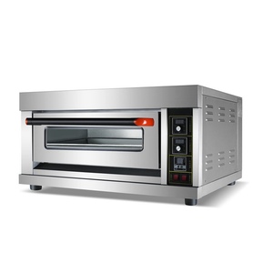 Four à pierre électrique commercial à 1 étage pour la cuisson professionnelle de pizzas et de pains - Product Image 2