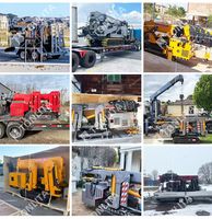 Mini-grue araignée électrique diesel 3t avec télécommande