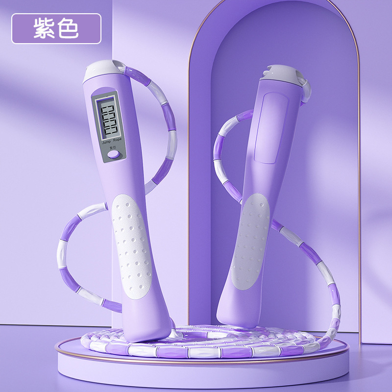 Modelo en forma de bambú morado [Contador de reinicio de un solo botón]