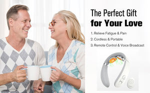 Mini Masajeador de Cuello Inalámbrico Eléctrico con Calor, Diseño Inalámbrico y Recargable, Masajeador de Cuello por Pulsos - Product Image 6