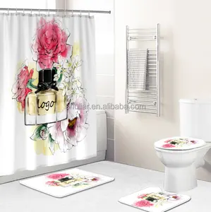 Набор для ванны любого дизайна под заказ, набор из 4 ковриков для ванной