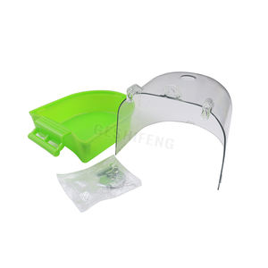 Standı yaprak şekilli kafes kuş küvet Pet çanak kuş - Product Image 3