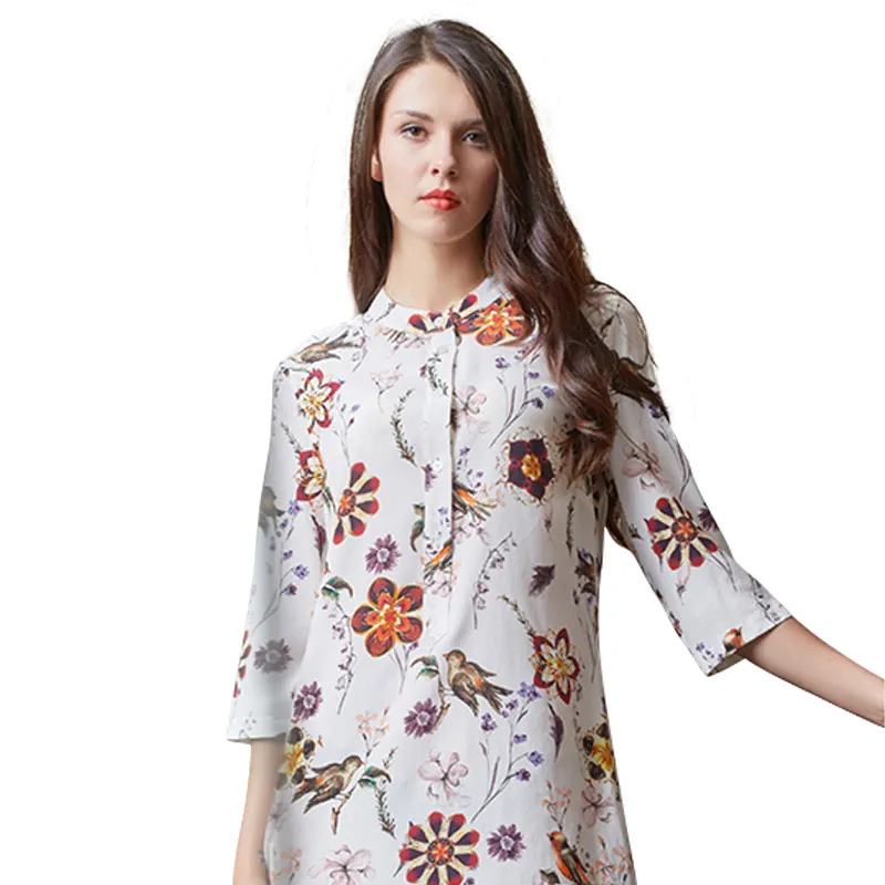 Wholesale Hot Selling Sweet Style Slim Body Half Sleeves tunic Dress for elegant women