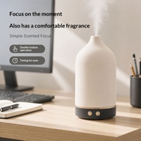 Diffuseur d'arômes de bureau Faner en céramique, design minimaliste, brume fine, pour la maison et la chambre, personnalisation OEM disponible, taxes incluses