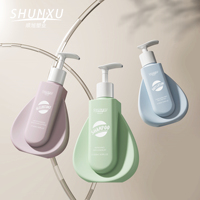Flacon pulvérisateur en plastique vide pour animaux de compagnie de couleur différente 300 400 500ml pour shampooing gel douche contenant de savon liquide pour lotion corporelle