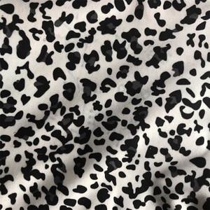 100% Polyester <span class=keywords><strong>noir</strong></span> <span class=keywords><strong>blanc</strong></span> <span class=keywords><strong>vache</strong></span>/imprimé léopard <span class=keywords><strong>tissu</strong></span> d'ameublement - Product Image 1